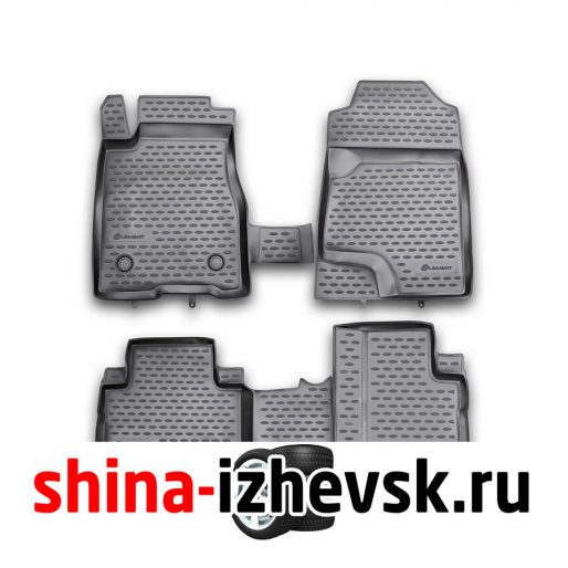 Коврик Autofamily коврики в салон для GREAT WALL Hover H6, 2012-  4 шт. ) в Ижевске
